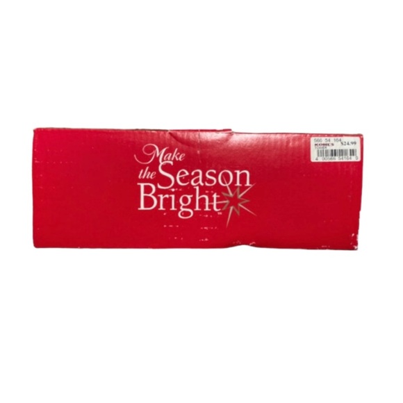 NIB Make the Season Bright Hand Painted 8” Salad/Dessert Plates - Picture 12 of 14